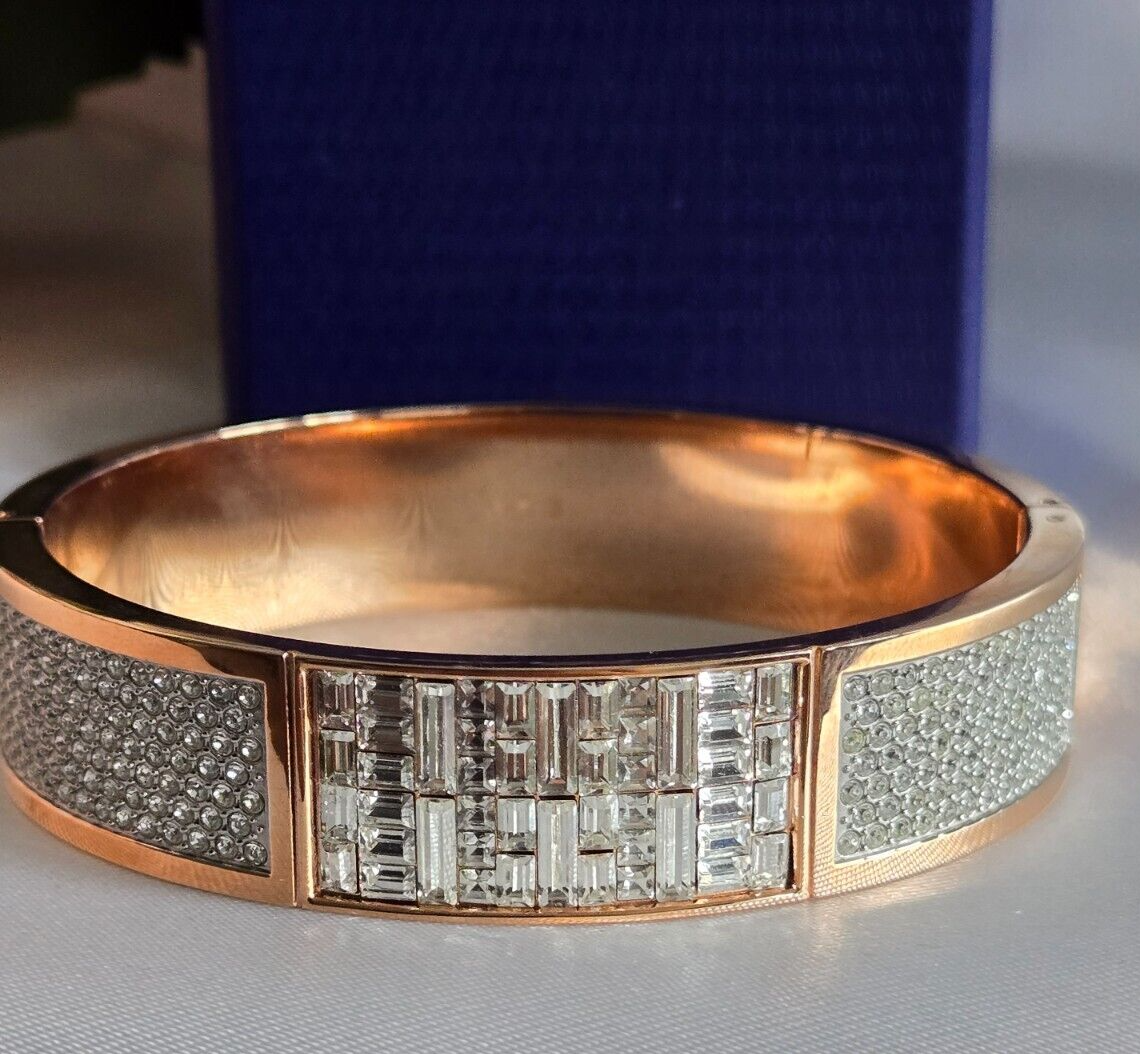Swarovski Rose Gold Bangle