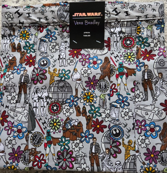 Vera Bradley Star Wars, Far, Far Away Light Vs Dark Adult Apron Tablier