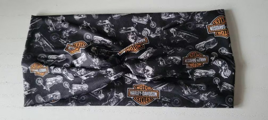 Motorcycle Twisted Headband