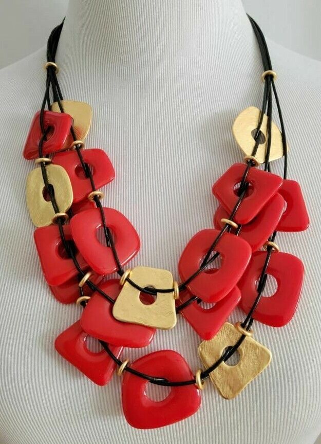 CHICO'S MULTI STRAND NECKLACE