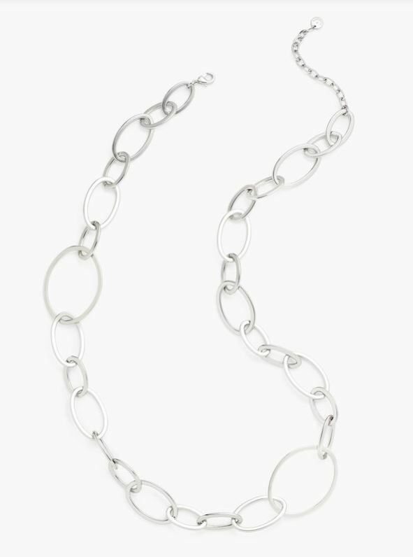 TALBOTS BOLD LINKS NECKLACE