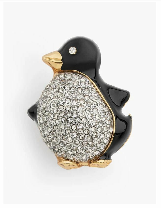 TALBOTS HAPPY PENGUIN BROOCH