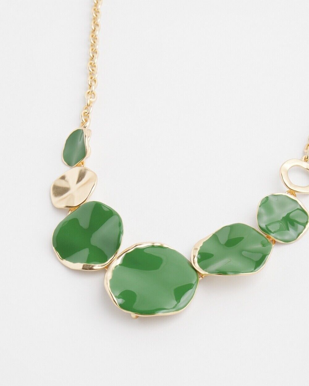 CHICO'S CONVERTIBLE ENAMEL NECKLACE