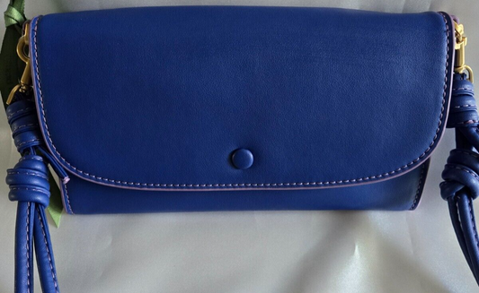 Vera Bradley Wildwood Wallet Crossbody, Deep Ultramarine