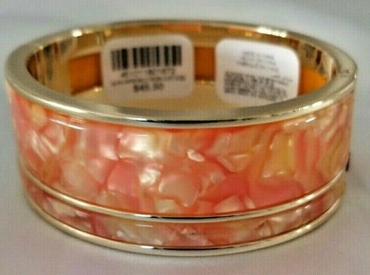 CHICO'S FIERY GOLD-TONE CUFF
