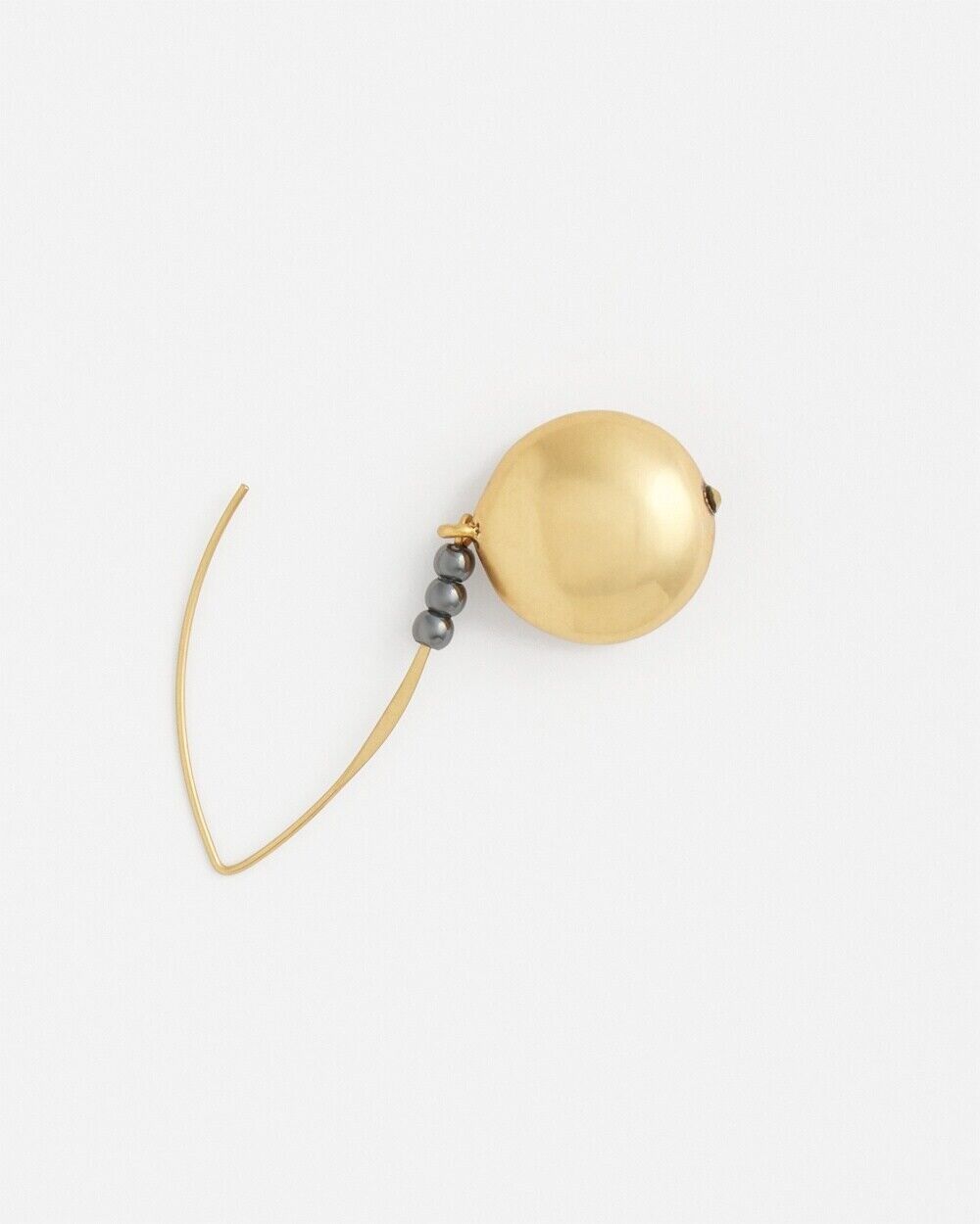 CHICO'S NO DROOP SPHERE THREADER EARRINGS