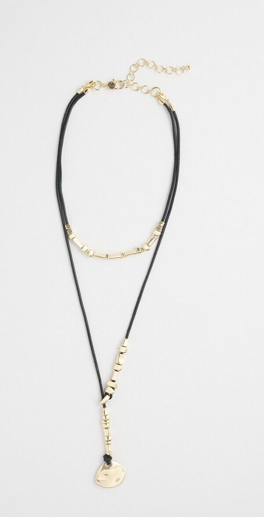 CHICO'S CONVERTIBLE GOLD TONE Y-NECKLACE
