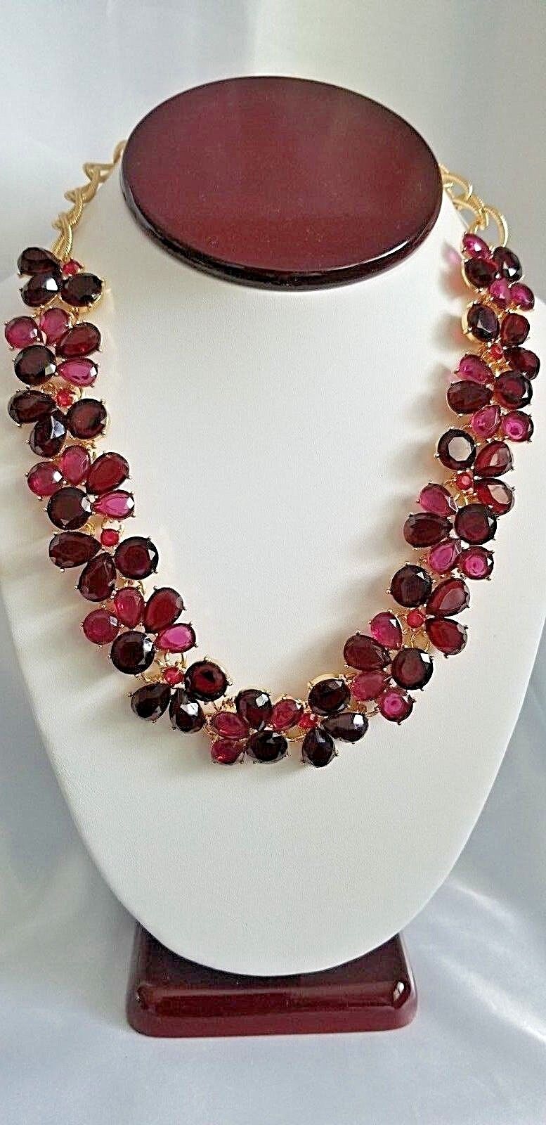 TALBOTS Autumn Stones Necklace