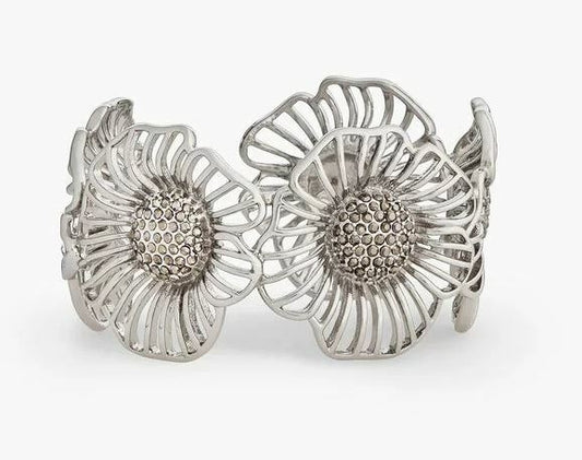 TALBOTS FILIGREE FLOWER CUFF