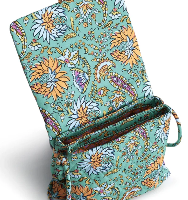 Vera Bradley Baird Hipster, Gemstone paisley in Cotton gabardine