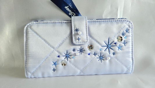 Vera Bradley Disney RFID Finley Wallet, Cinderella Paisley On Morning Glory