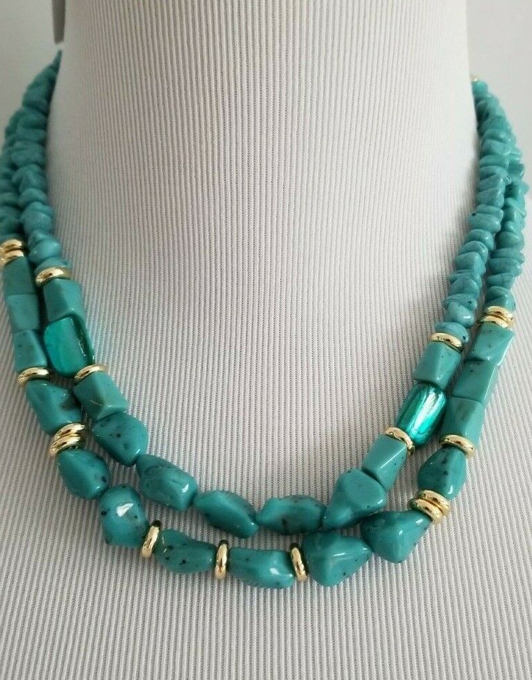 ANN TAYLOR BEADED NECKLACE