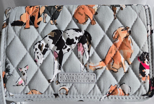 Vera Bradley RFID 3 in 1 CROSSBODY, Dog Show