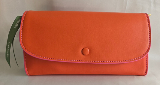 Vera Bradley Wildwood Wallet Crossbody, Koi Orange