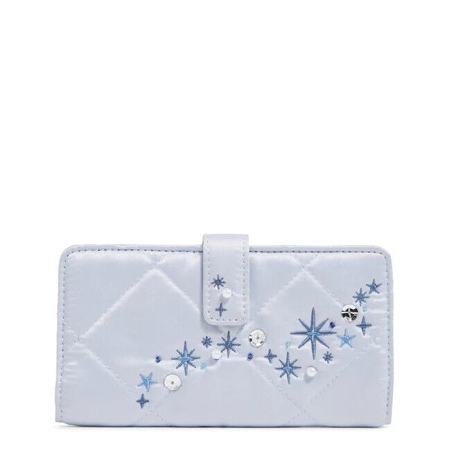Vera Bradley Disney RFID Finley Wallet, Cinderella Paisley On Morning Glory