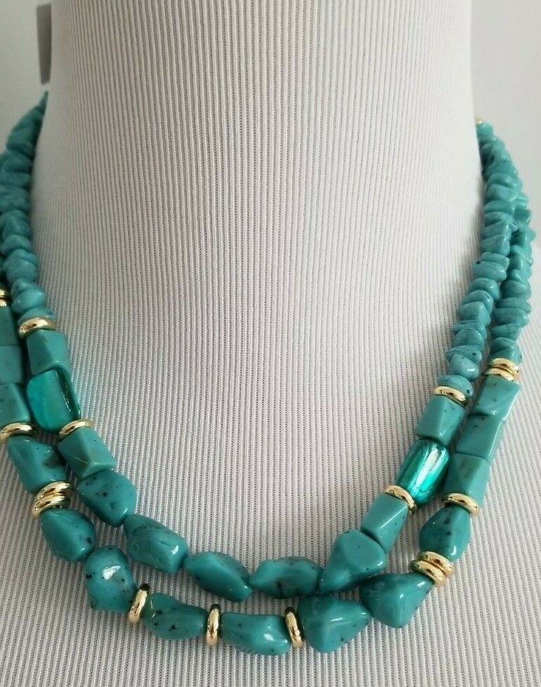 ANN TAYLOR BEADED NECKLACE