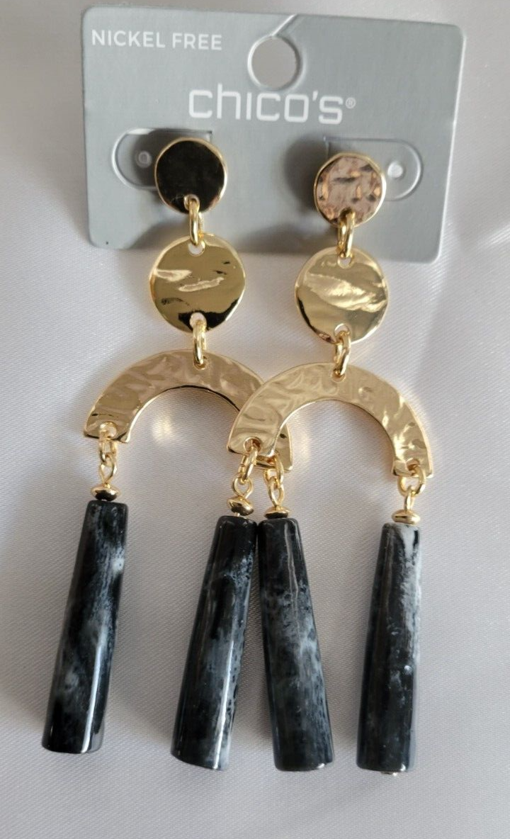 CHICO'S STATEMENT CHANDELIER EARRINGS
