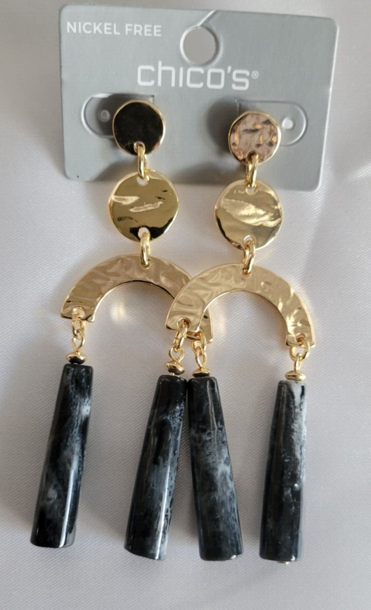 CHICO'S STATEMENT CHANDELIER EARRINGS