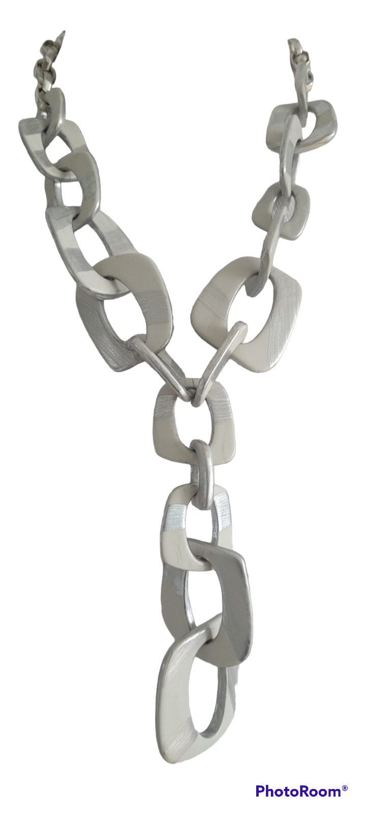 CHICO'S CHAIN LINK Y-NECKLACE