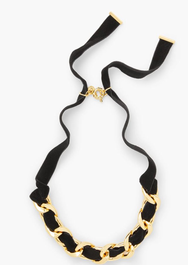 TALBOTS VELVET DREAMS LINKS NECKLACE