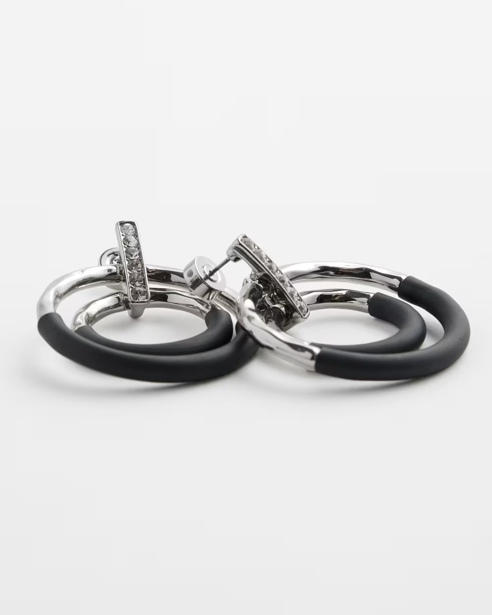 CHICO'S PAVE DROP EARRINGS