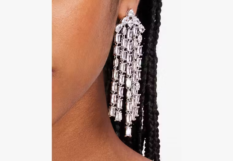 Kate Spade Fringe Statement Earrings