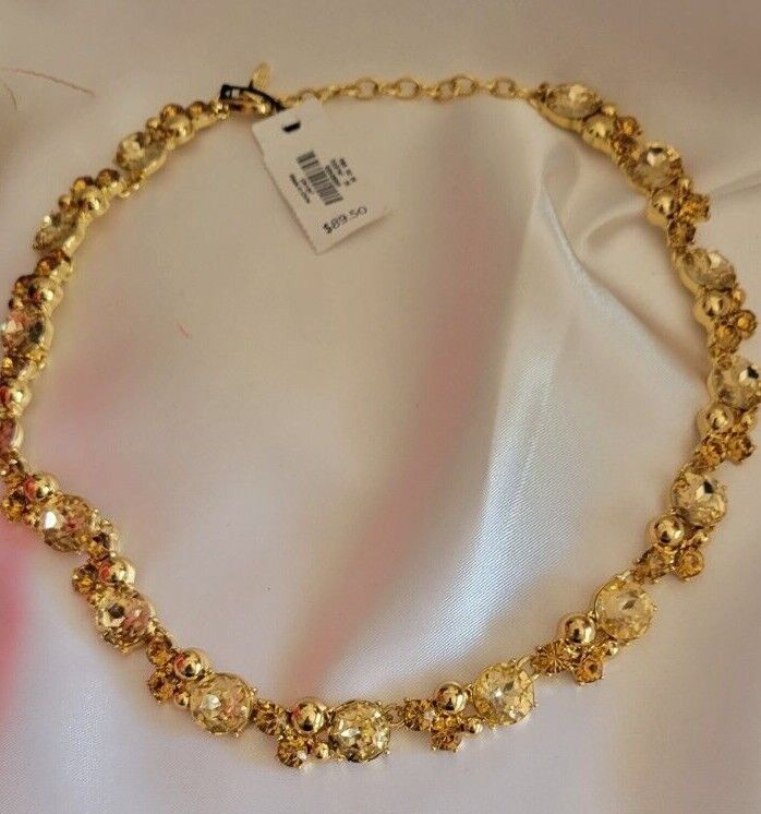 TALBOTS PETITE CRYSTALS NECKLACE