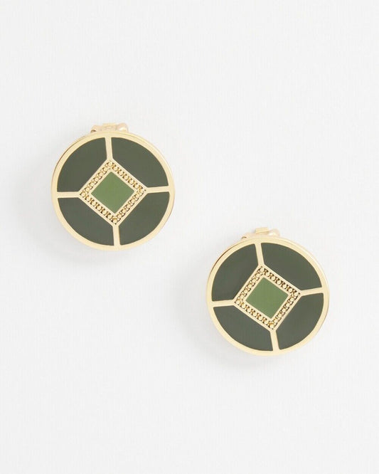 CHICO'S VINTAGE INSPIRED CLIP-ON EARRINGS