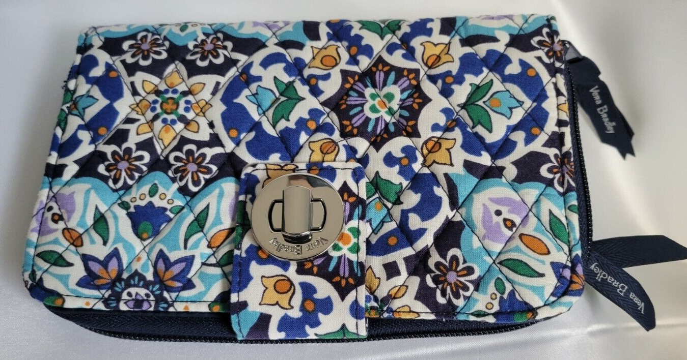 Vera Bradley RFID Turnlock Wallet