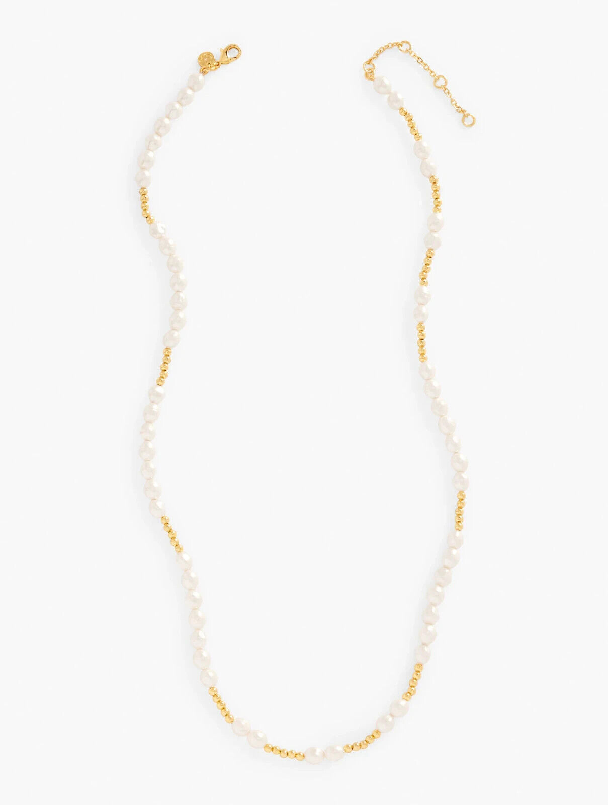 TALBOTS FRESH PEARL LONG NECKLACE