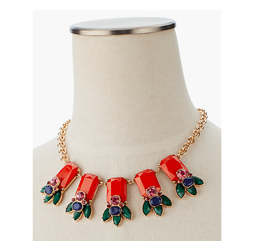 TALBOTS Bead Drop Necklace