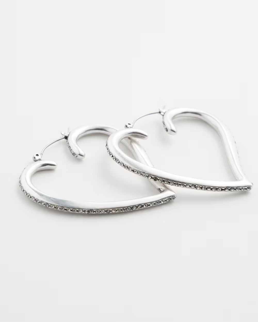 CHICO'S VALENTINE'S DAY HEARTHOOP EARRINGS