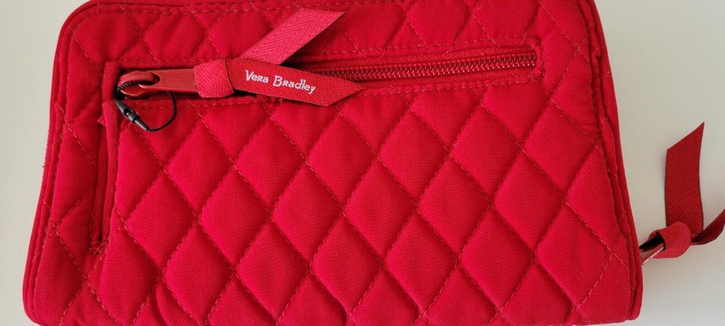Vera Bradley Turnlock Wallet, Tango Red