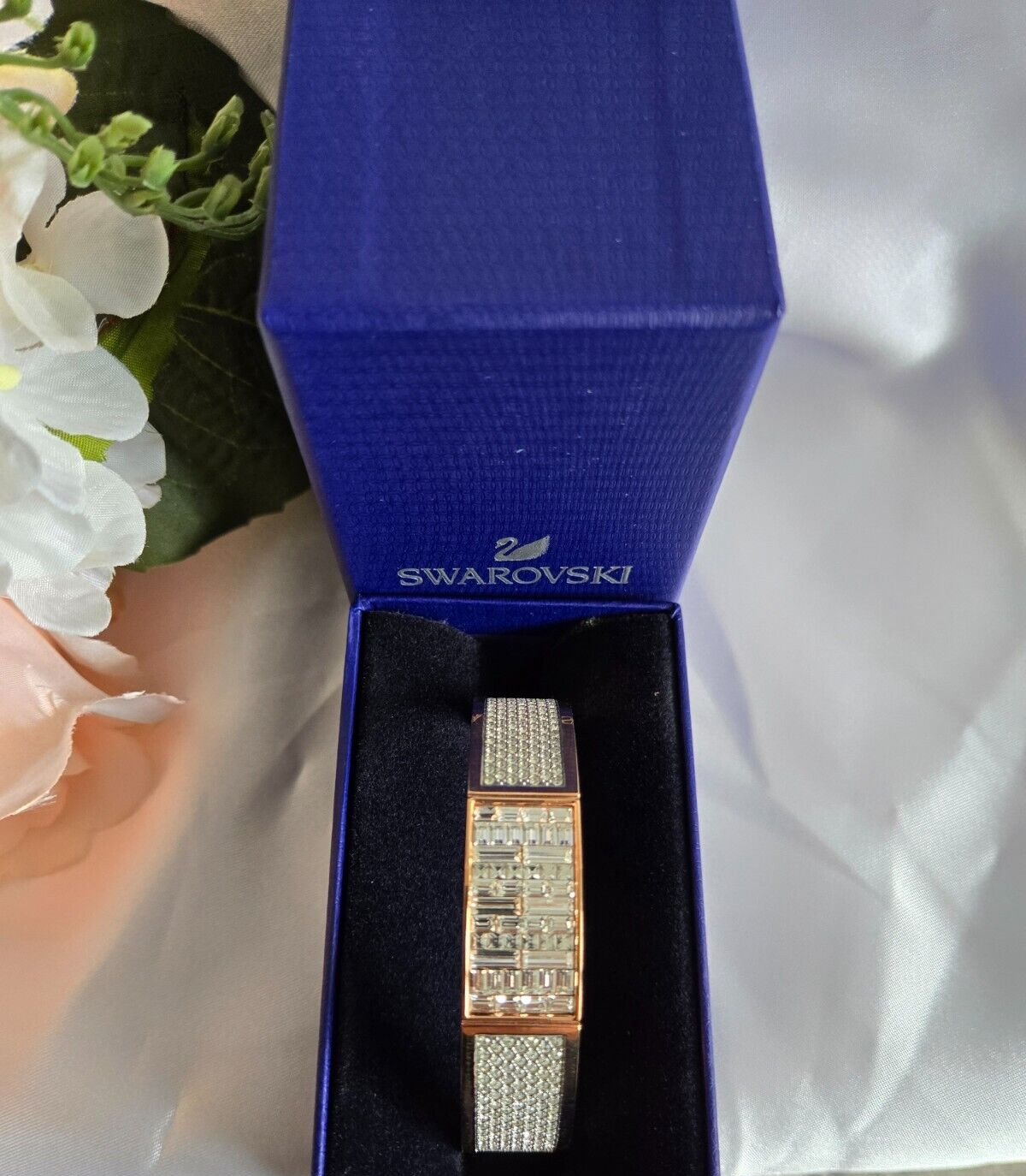 Swarovski Rose Gold Bangle