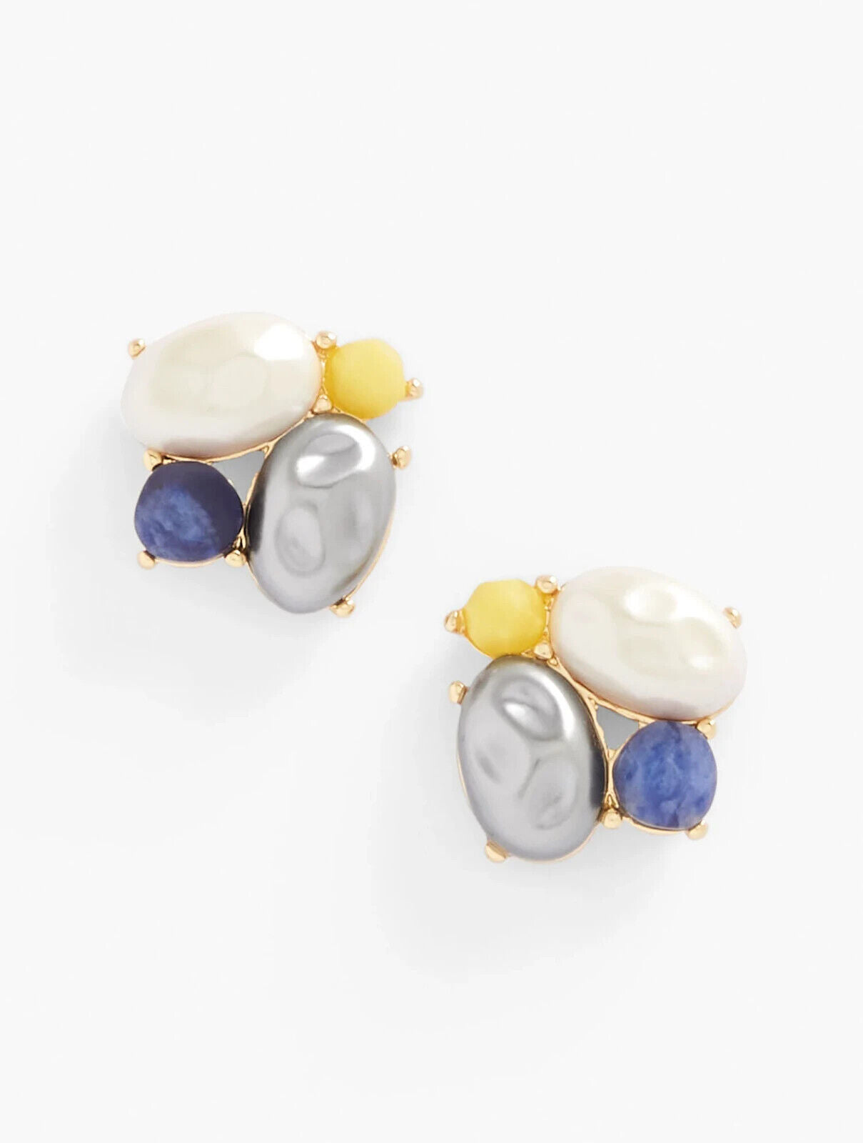 TALBOTS SPRING MIX CLUSTER STUD EARRINGS