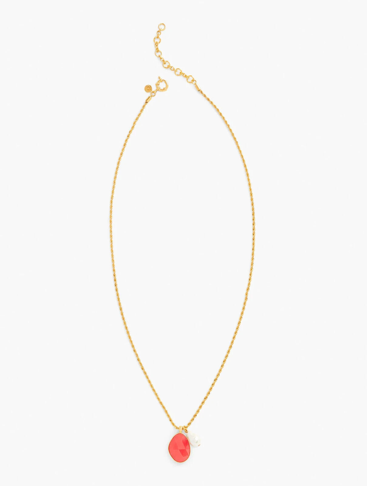 TALBOTS ORGANIC PENDANT NECKLACE