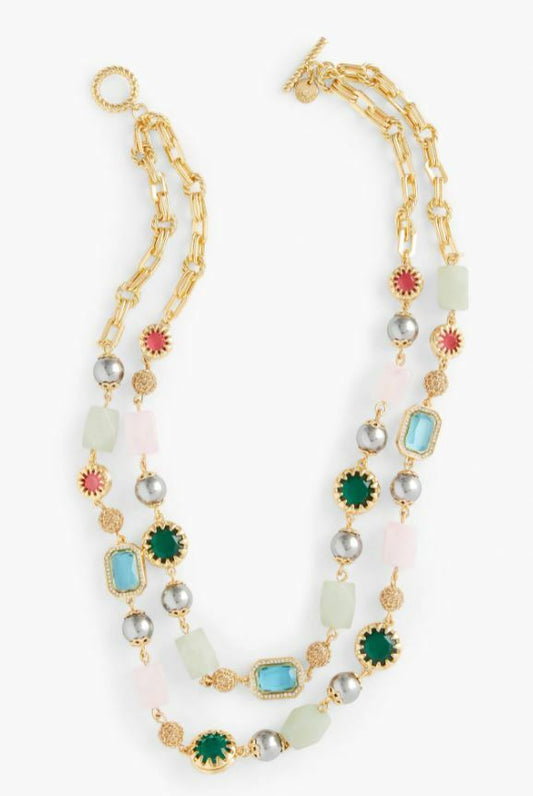 TALBOTS JEWEL BOX SHORT NECKLACE