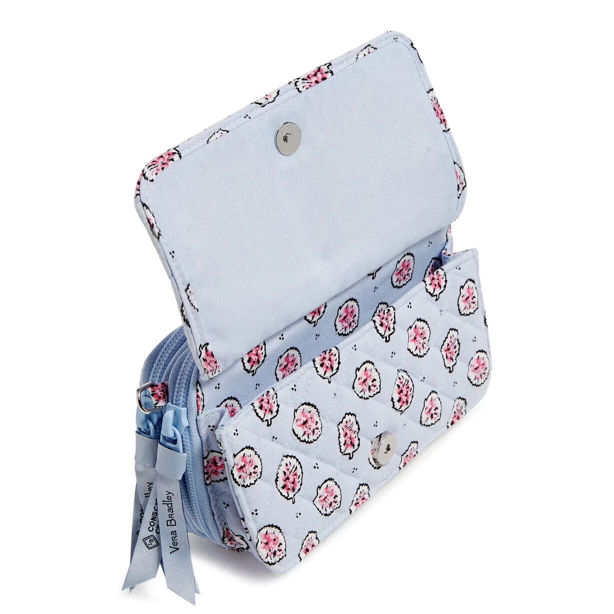 Vera RFID All in One Crossbody Bag, Magnifique Leaf