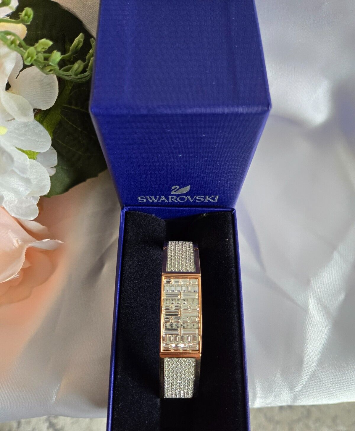 Swarovski Rose Gold Bangle