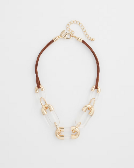 CHICO'S NEUTRAL BIB NECKLACE