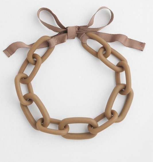 CHICO'S NEUTRAL LINKS NECKLACE