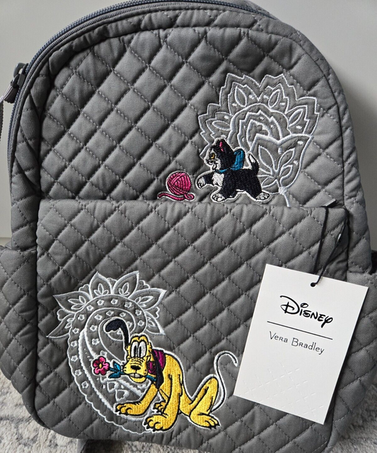 Vera Bradley Disney Small Backpack, Mickey Mouse Piccadilly Paisley