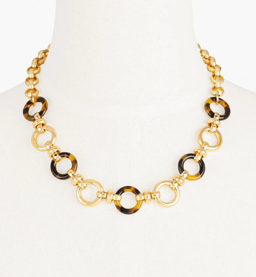 TALBOTS TORTOISESHELL NECKLACE