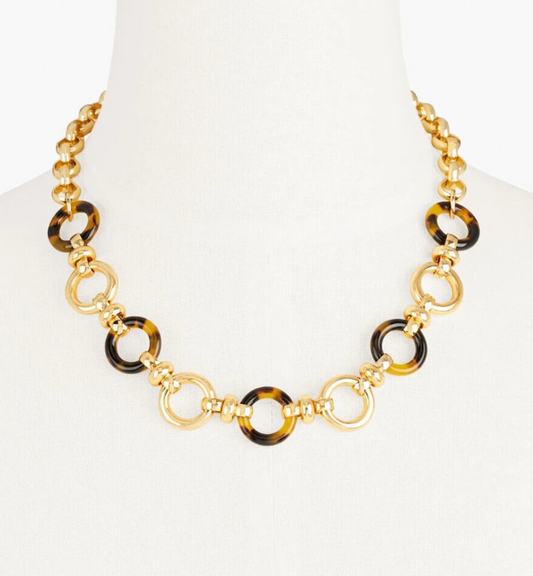 TALBOTS TORTOISESHELL NECKLACE