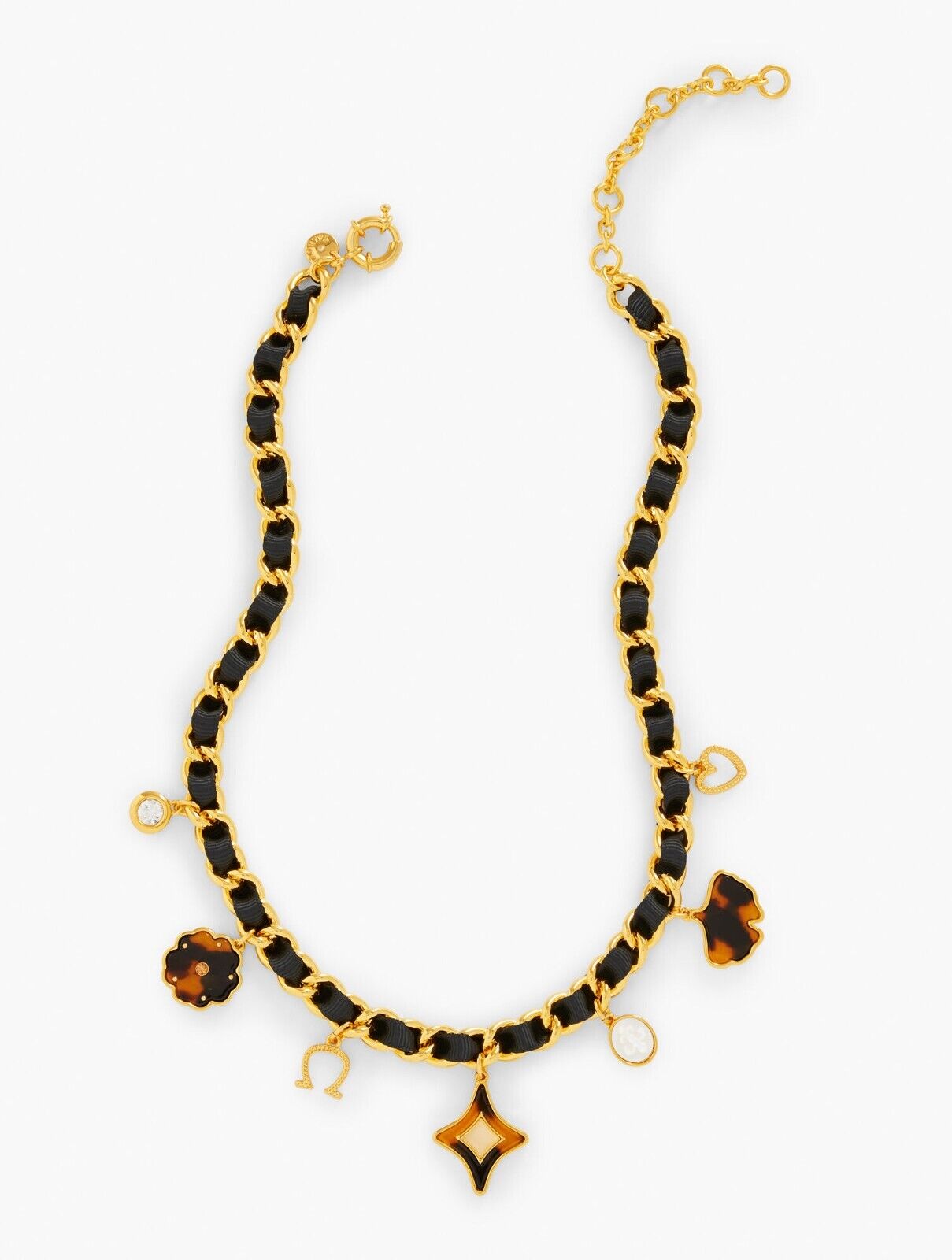 TALBOTS FALL CHARM NECKLACE
