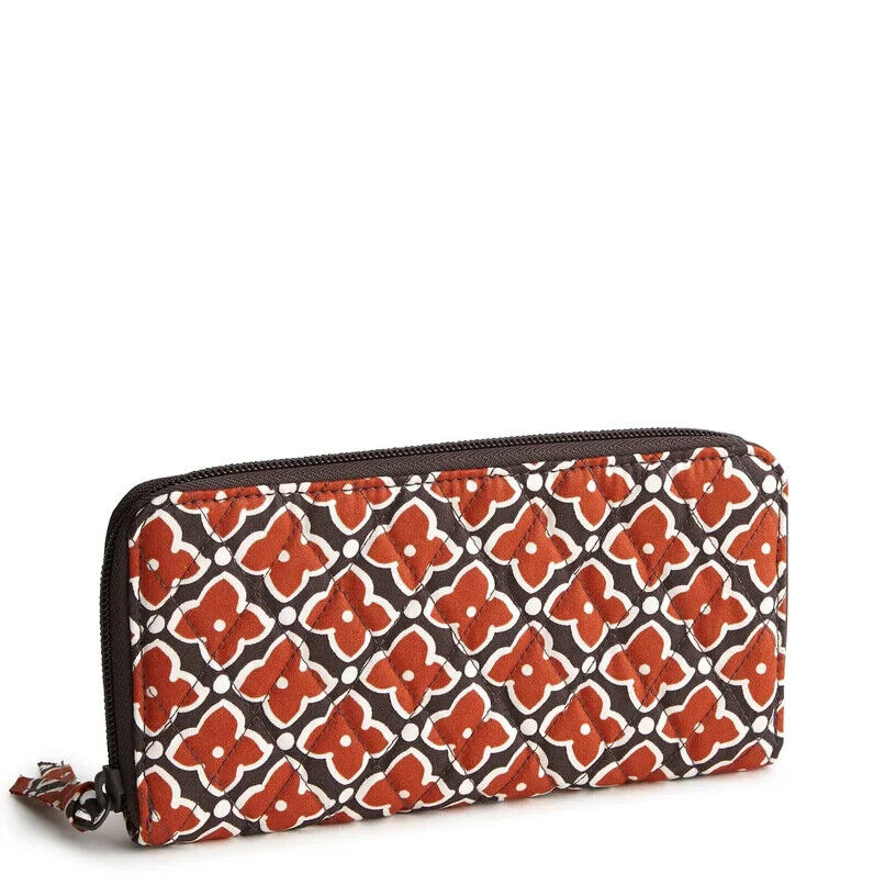Vera Bradley Continental Wallet, Moorish in Cotton gabardine
