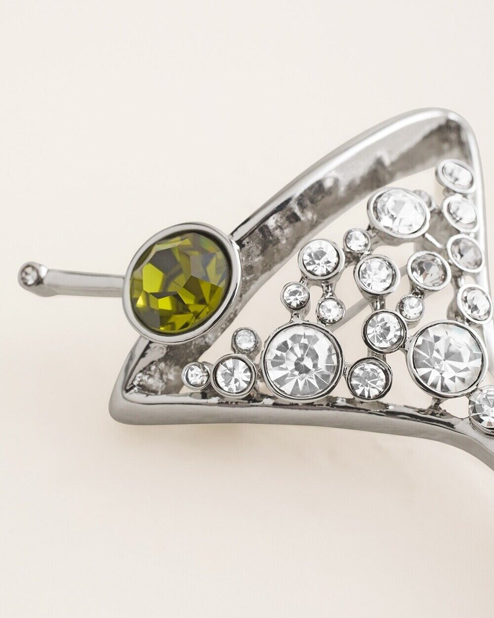 CHICO'S MARTINI PIN BROOCH