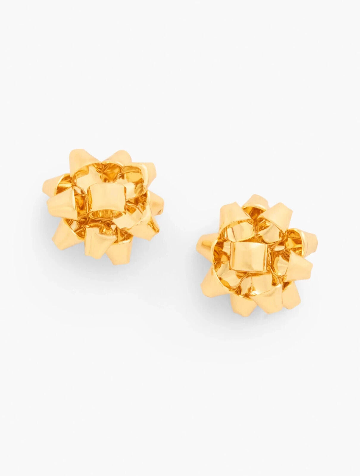 TALBOTS GIFT BOW STUD EARRINGS
