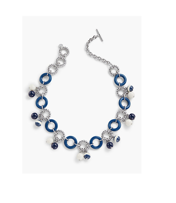 TALBOTS Beaded Globe Layering Necklace