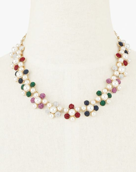 TALBOTS CAVIAR SPARKLE SHORT NECKLACE
